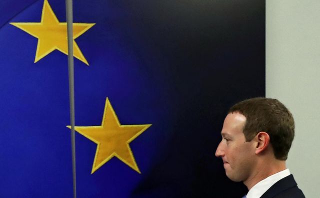 V zadnjih tednih je bil gost visokih predstavnikov evropske komisije tudi prvi mož Facebooka<strong> Mark Zuckerberg</strong>. FOTO: Reuters