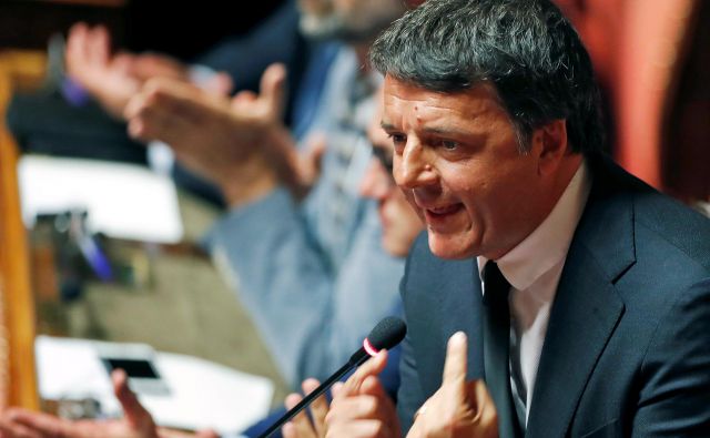 Odkar je Renzi minulo jesen, dva tedna po oblikovanju nove vlade ustanovil lastno stranko, smo vedeli, da bo postavljal ultimate. Matteo Renzi. FOTO: Reuters