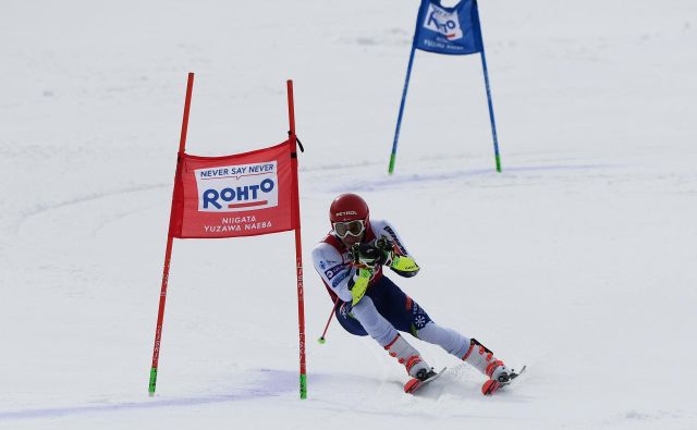 Deveto mesto je Kranjčeva najslabša letošnja uvrstitev, pred tem je bil na na prvih petih veleslalomih najslabši peti. FOTO: AFP