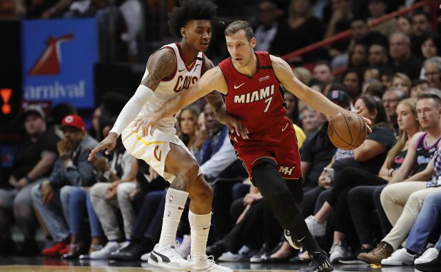 Miami je z razmerjem 36 zmag in 20 porazov četrta najboljša ekipa vzhodne konference lige NBA. FOTO: AFP