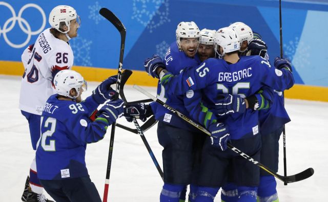 Risi so na zadnje med elito nastopili na olimpijskem turnirju pred dvema letoma, zdaj se želijo vrniti v skupino A svetovnega hokeja. FOTO: Matej Družnik/Delo