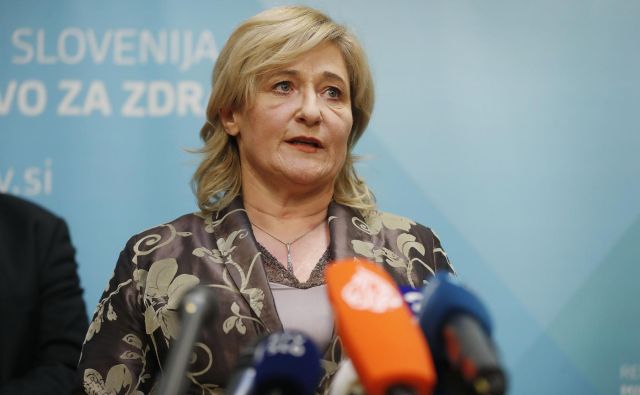 Državna sekretarka na ministrstvu za zdravje Simona Repar Bornšek. FOTO: Leon Vidic/Delo