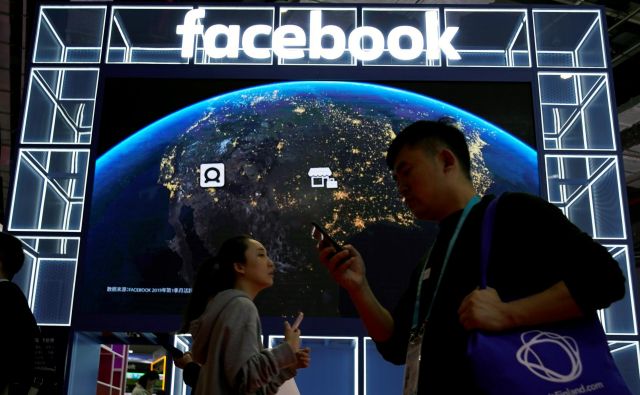 Facebook v Šanghaju Foto Reuters