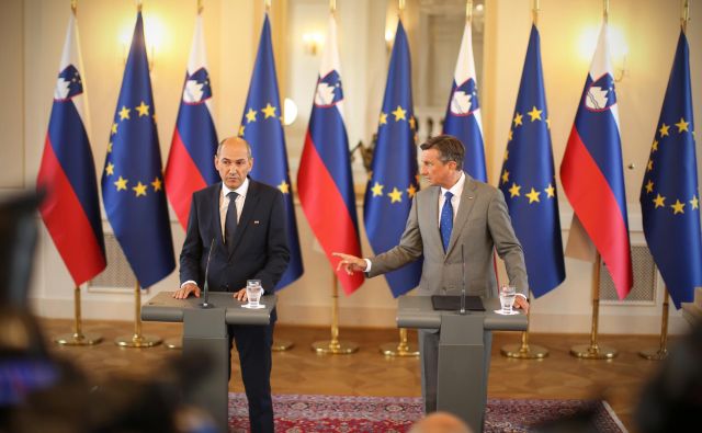 Borut Pahor od nove ministrske ekipe, ki jo bo vodil Janez Janša, pričakuje, da se bo vzdržala žaljivih in sovražnih izjav.<br />
Foto: Blaž Samec/Delo