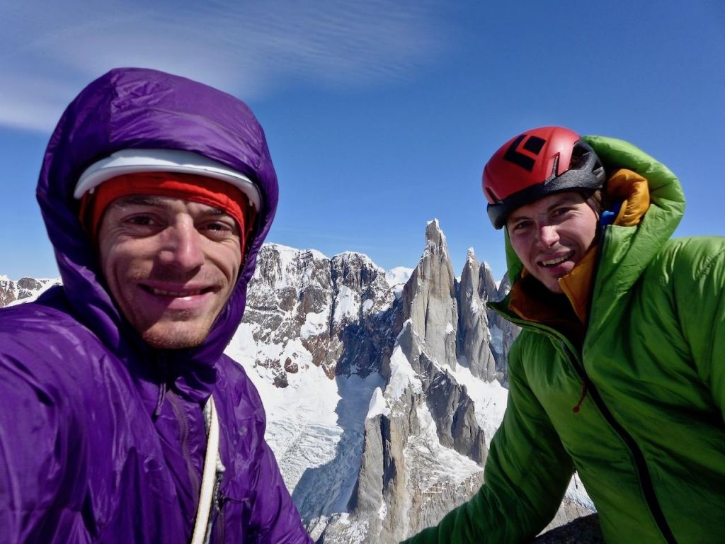 FOTO:Slovenska alpinista v Patagoniji premagala »Mir«: 38 ur efektivnega plezanja in dva bivaka