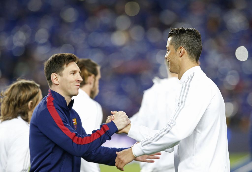 FOTO:Vrhunec vikenda nastop velikih rivalov: Messi v Madridu, Ronaldo v Torinu