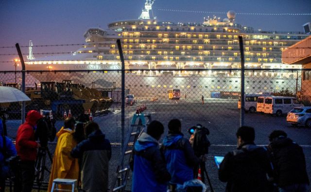 Križarka Diamond Princess. FOTO: Athit Perawongmetha/Reuters