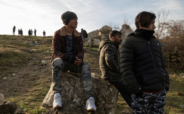 Migranti na turško-grški meji.  Foto: Marko Djurica/Reuters
