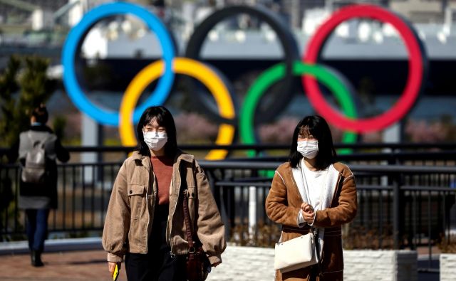Na Japonskem se pripravljajo na različne scenarije, kar zadeva izvedbo poletnih olimpijskih iger v Tokiu. FOTO: Reuters