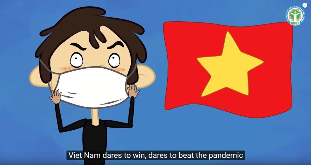 Vietnam s pesmijo proti koronavirusu