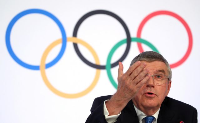 Thomas Bach verjame, da koronavirus ne bo ogrozil izvedbe OI v Tokiu. FOTO: Reuters