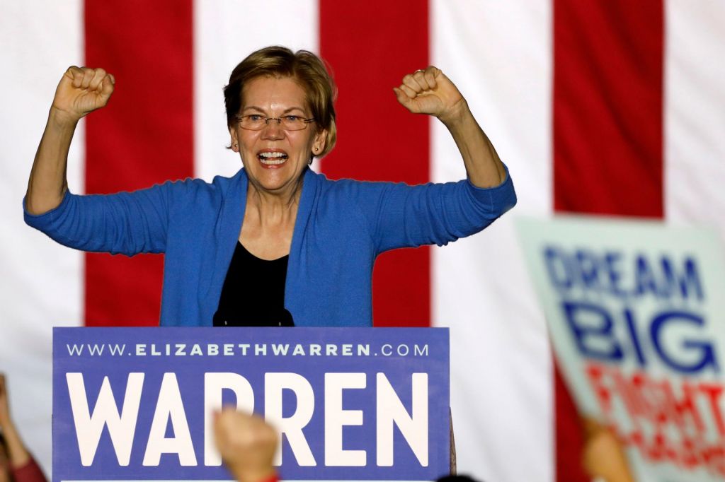 Poslavlja se tudi Elizabeth Warren