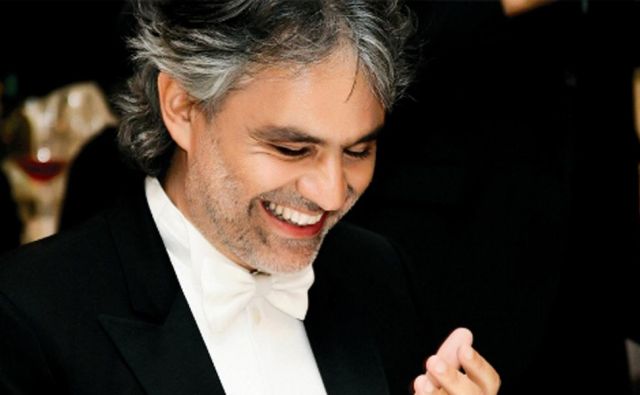 Andrea Bocelli, sloviti italijanski tenorist. Foto Arhiv Organizatorja
