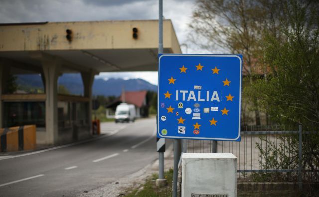 Meja z Italijo se bo zaprla, ko bodo izpolnjeni tehnični in administrativni pogoji. FOTO: Jure Eržen/Delo