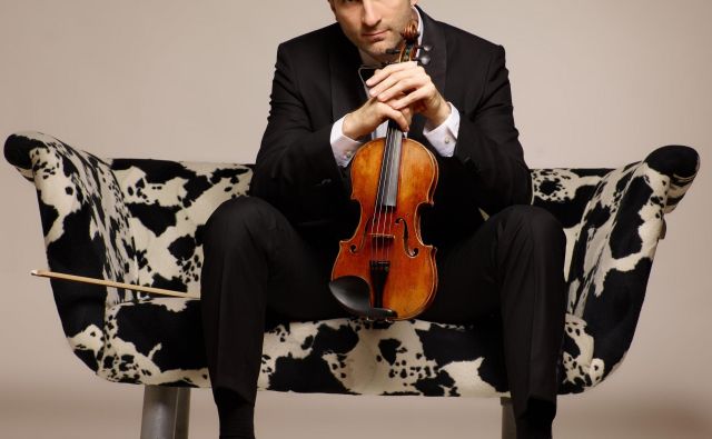 Violinski virtuoz Stefan Milenković. FOTO: Nebojša Babić
