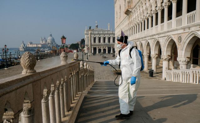 Prizor iz opustošenih Benetk. Foto: Reuters