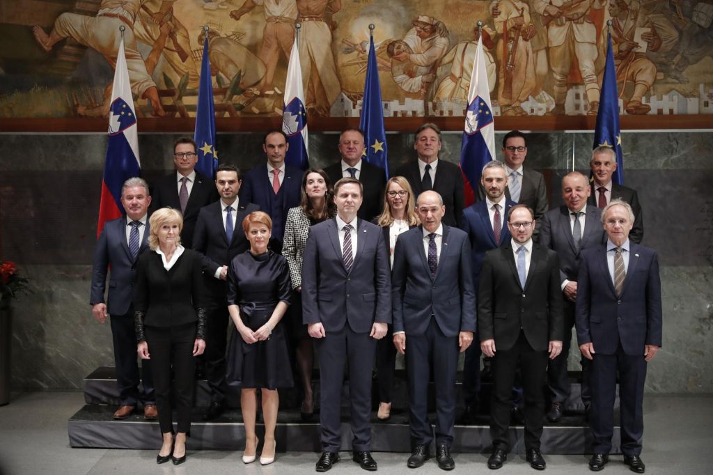 FOTO:Vlada potrjena, Janez Janša želi z delom začeti čim prej