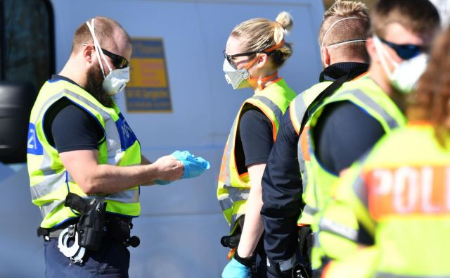 Nemčija je priprla meje tudi z Avstrijo. FOTO: Afp