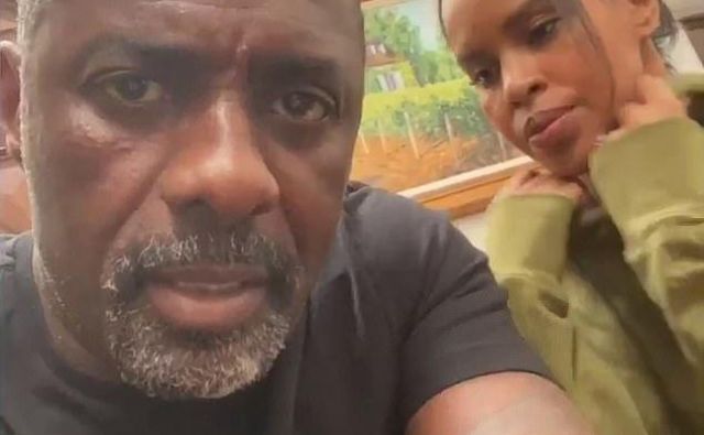 Koronavirusu se ni izognil niti angleški zvezdnik Idris Elba, ki se je po rezultatih testa z ženo Sabrino zaprl med štiri stene. FOTO: Instagram