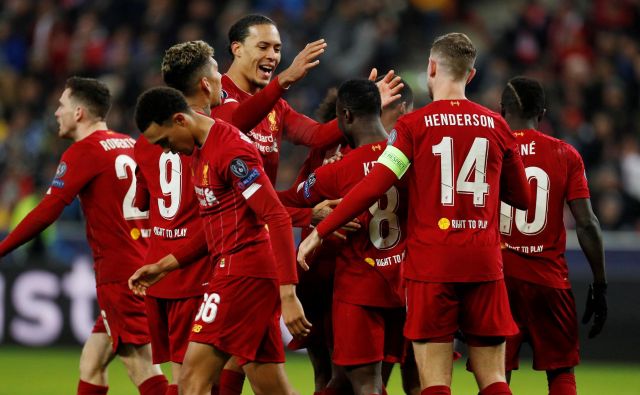 Nogometaši Liverpoola imajo 25 točk prednosti pred najbližjim zasledovalcem, vendar uradno še niso angleški prvaki. FOTO: Reuters