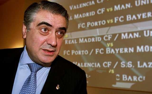 Lorenzo Sanz se je z vidnimi črkami zapisal v zgodovino madridskega Reala. FOTO: Reuters