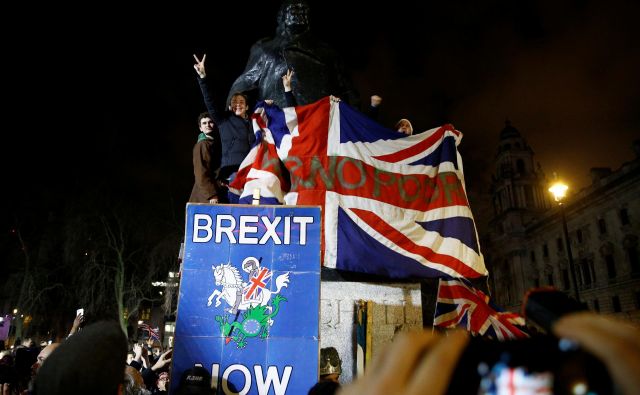 Združeno kraljestvo bo imelo v odnosih z Evropsko unijo kmalu enak status, kakor da nikoli ne bi bilo del nje. FOTO: Henry Nicholls/Reuters