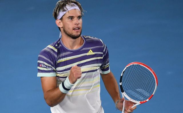 Najslavnejši avstrijski športnik in tretji s teniške lestvice ATP  Dominic Thiem si bo kmalu lahko privoščil treninge v domačem okolju. FOTO: AFP