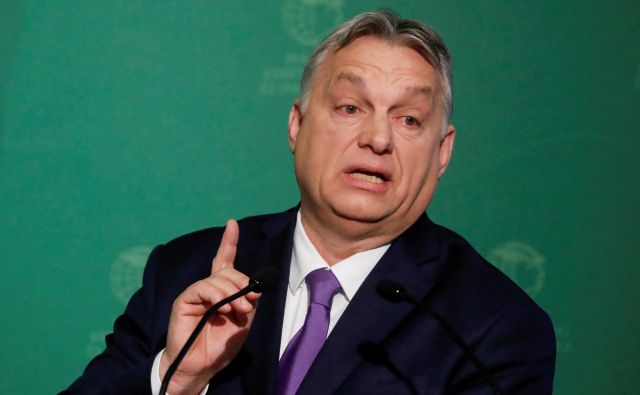 Madžarski premier Viktor Orbán. FOTO: Bernadett Szabo/Reuters