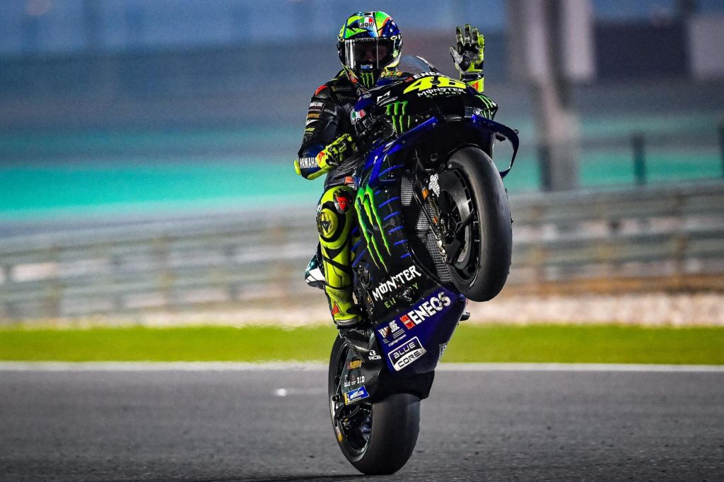 Valentino Rossi ne bo priznal poraza niti koronavirusu