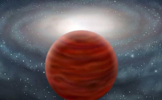 Rjave pritlikavke so nekakšen vmesni člen med planeti in zvezdami. Umetniška upodobitev: Nasa
