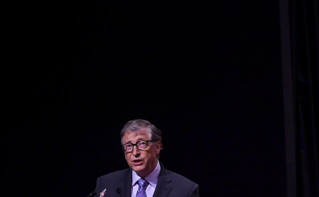 Bill Gates je za boj proti covidu-19 do zdaj namenil 250 milijonov dolarjev. Foto: Money Sharma/Afp