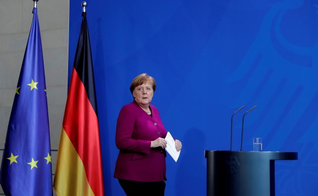 Nemška kanclerka Angel Merkel se tradicionalno odziva počasi in sledi logiki »korak za korakom«. Z njo bo narekovala tempo reševanja krize.<br />
Foto Reuters