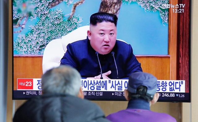 Kim Džong Un se od 11. aprila ni pojavil v javnosti, kar je povzročilo ugibanja o njegovem zdravstvenem stanju. FOTO: Reuters