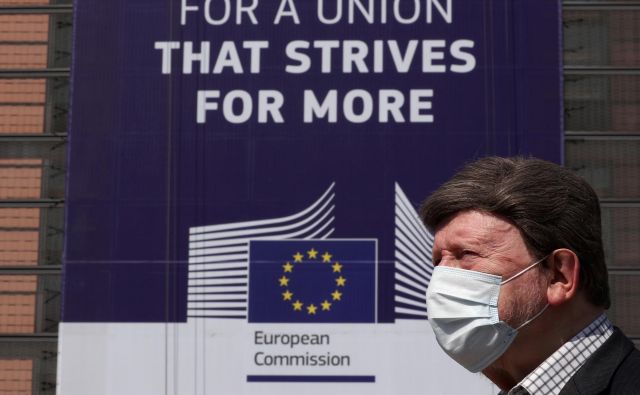 Pred videovrhom EU so ambicije zmerne. Kar zadeva sklad za okrevanje, naj bi evropska komisija najprej analizirala potrebe in pripravila predloge. FOTO: Reuters