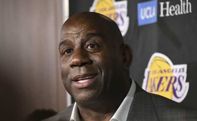 Ko Magic Johnson spregovori, ga poslušajo milijoni. FOTO: Reuters