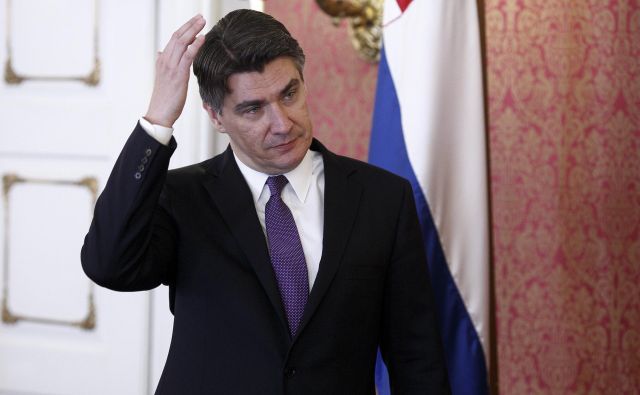 Zoran Milanović je zaradi ustaškega napisa zapustil slovesnost ob obletnici operacije Blisk. Foto: Dragan Matić/Cropix