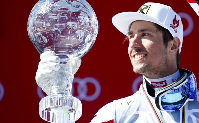 Marcel Hirscher je zbral kar 8 prestižnih lovorik za najboljšega smučarja zime. FOTO: Reuters