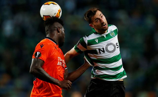 Andraž Šporar (desno) je letošnja okrepitev Sportinga. FOTO: Reuters