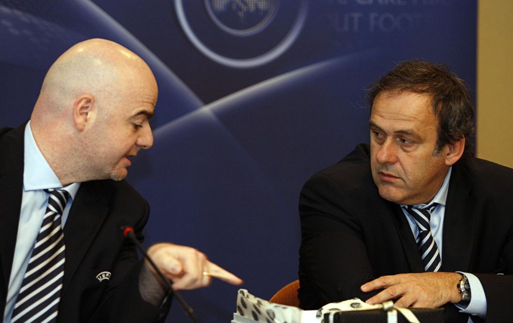 Platini: Infantino bi moral odstopiti in vrniti mandat predsednika Fife