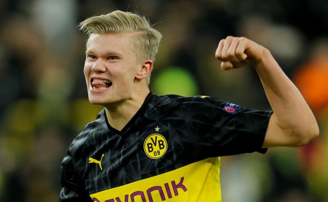 Erling Haaland se je odlično znašel v Dortmundu. FOTO: Reuters
