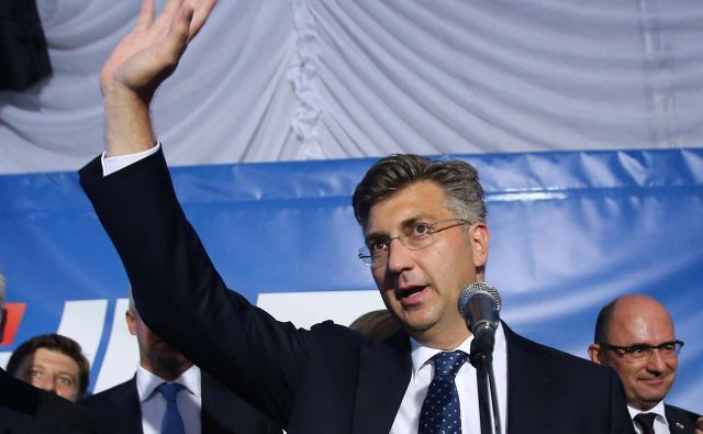 Hrvaški premier Andrej Plenković. Foto: Reuters 