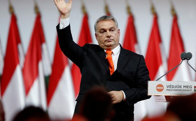 Med približevanjem Madžarske Kitajski in široko razširjenim mednarodnim kritiziranjem je Orbánu uspelo okrepiti tudi odnose z Združenimi državami Amerike. Foto: Laszlo Balogh/Reuters 