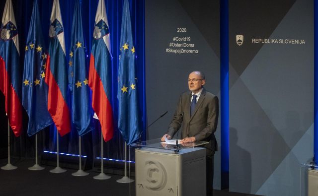 Kako učinkovito je bilo v času covida vladno komuniciranje prek uradnega govorca Jelka Kacina? Foto Voranc Vogel/Delo