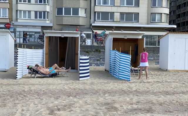 Na belgijski obali poleti spet pričakujejo gnečo. FOTO: Tomislav Krasnec