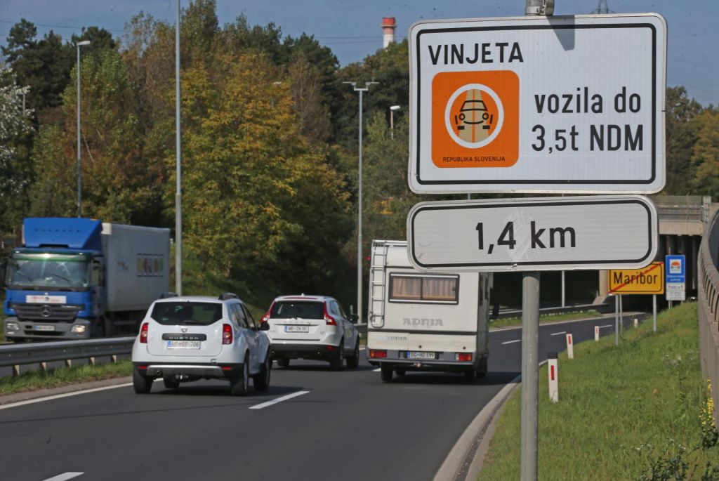 Vinjeta, vezana na registrsko tablico