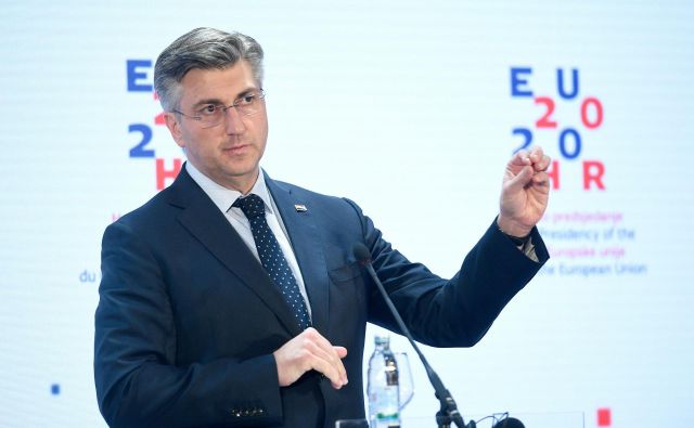 Premier Andrej Plenković ob vsaki priložnosti poudarja, da je njegova vlada izpolnila vse strateške cilje. Foto: Goran Mehkek/Cropix