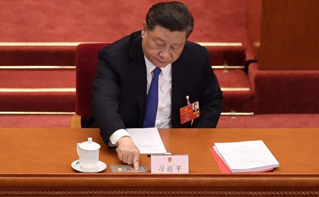 Kitajska že dolgo ni bila tako centralizirana in podrejena volji enega človeka, kot je pod vodstvom Xi Jinpinga. Foto AFP