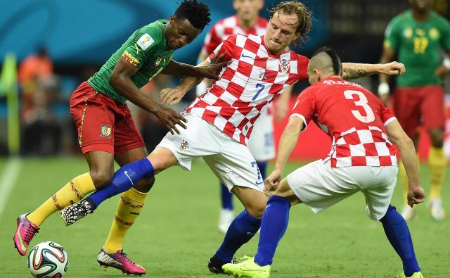 Že vrsto let je Ivan Rakitić med udarnimi asi hrvaške reprezentance. FOTO: AFP