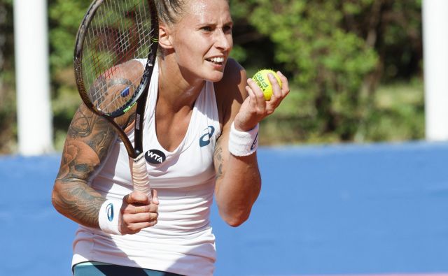 Polona Hercog je na 45. mestu najvišje uvrščena slovenska igralka lestvice WTA. FOTO: CROPIX