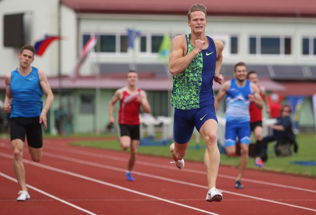 Janežič pod 21 sekundami na 200 m v Kranju